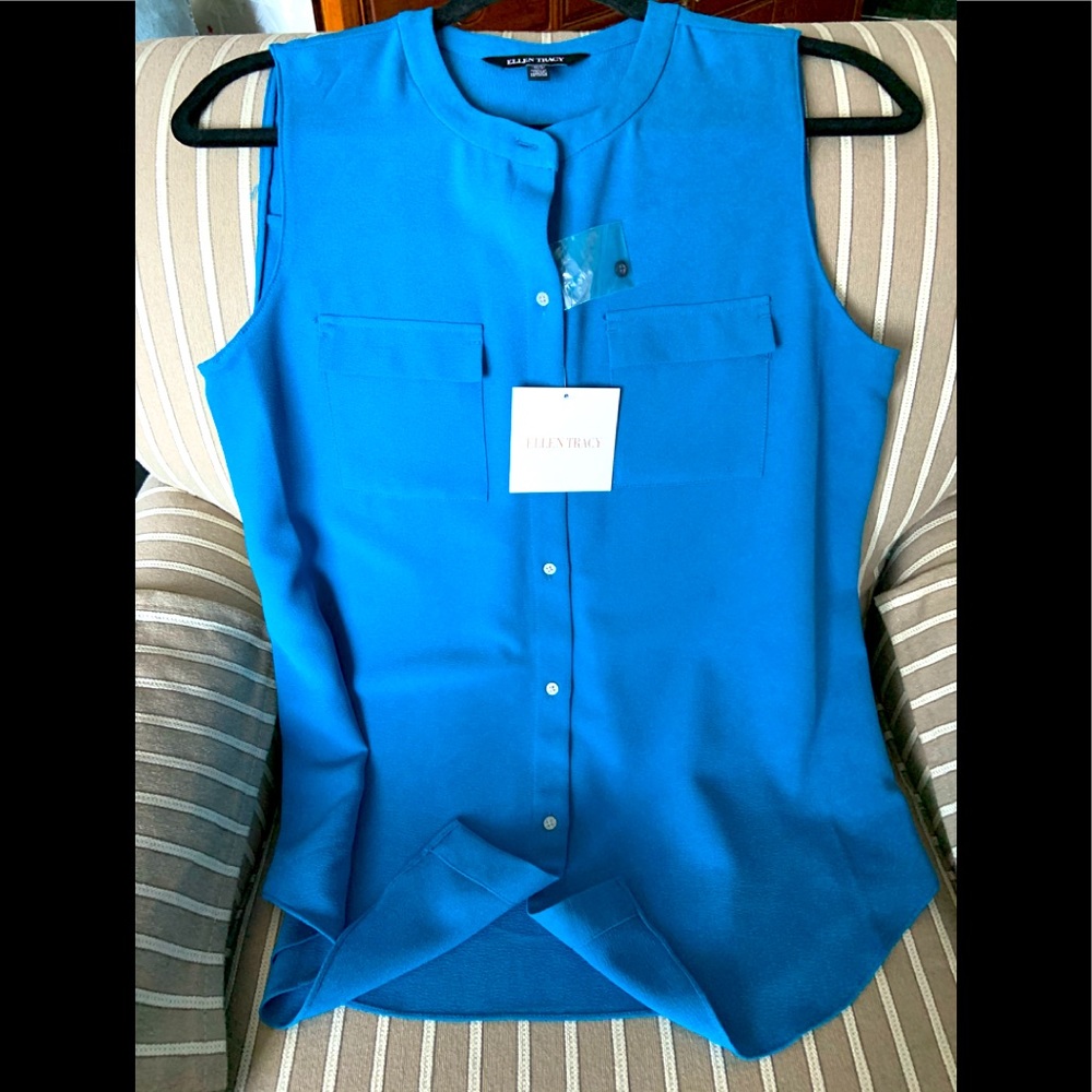 Ellen Tracy Sleeveless Top
